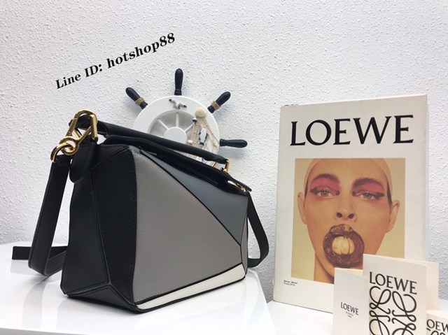 Loewe羅意威Puzzle女款系列小號幾何包 手提肩背斜挎女包 10172 lyw1034